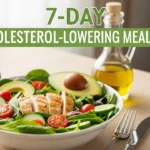 7-Day Cholesterol-Lowering Meal Plan for Beginners (Simple & Dietitian-Approved Guide)