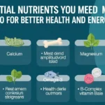 5 Essential Nutrients You May Need More of After 60 for Better Health and Energy
