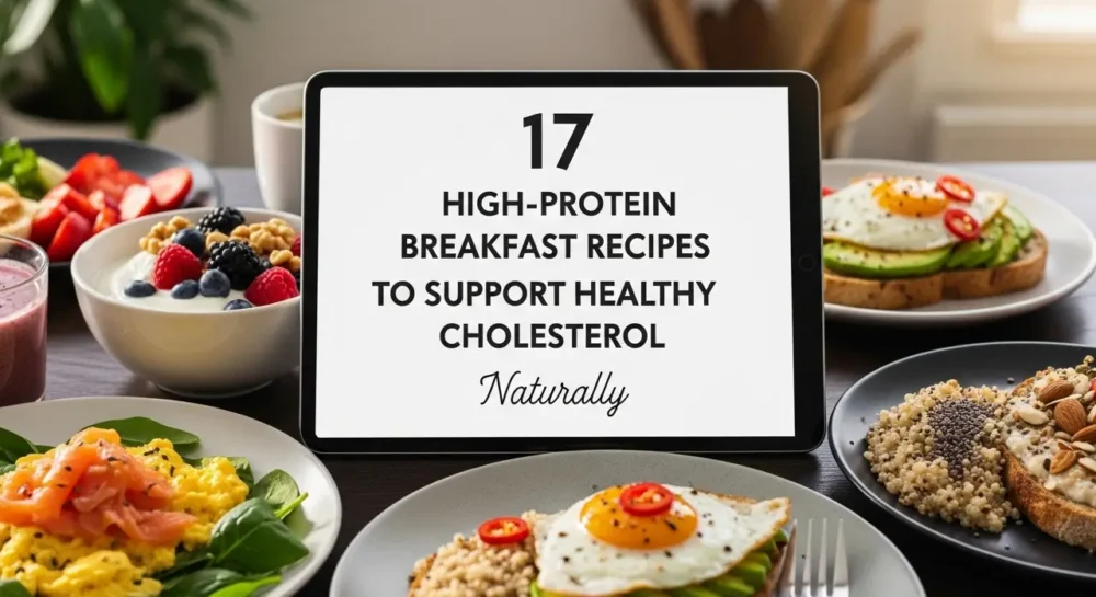 17 High-Protein Breakfast Recipes to Support Healthy Cholesterol Naturally