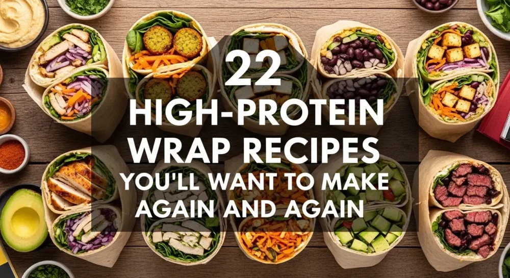 22 High-Protein Wrap Recipes You’ll Want to Make Again and Again