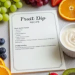 Fruit Dip Recipe: A Simple and Delicious Treat for Every Occasion