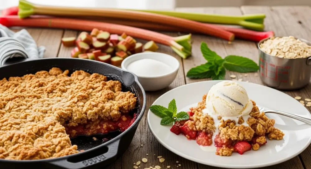 Rhubarb Crisp Recipe
