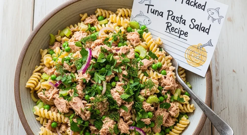 Protein-Packed Tuna Pasta Salad Recipe